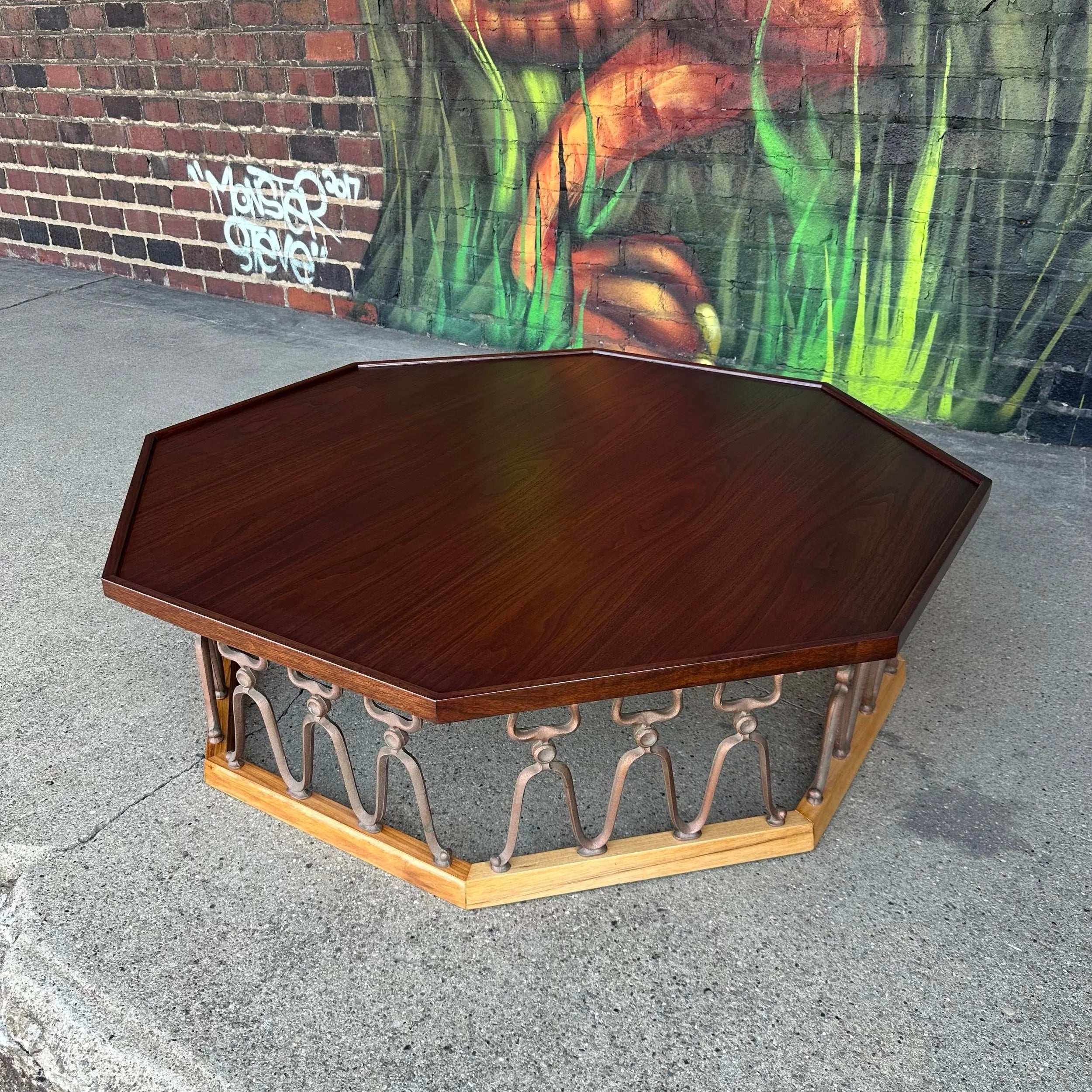 Oversize Octagonal John Van Koert for Drexel Coffee Table
