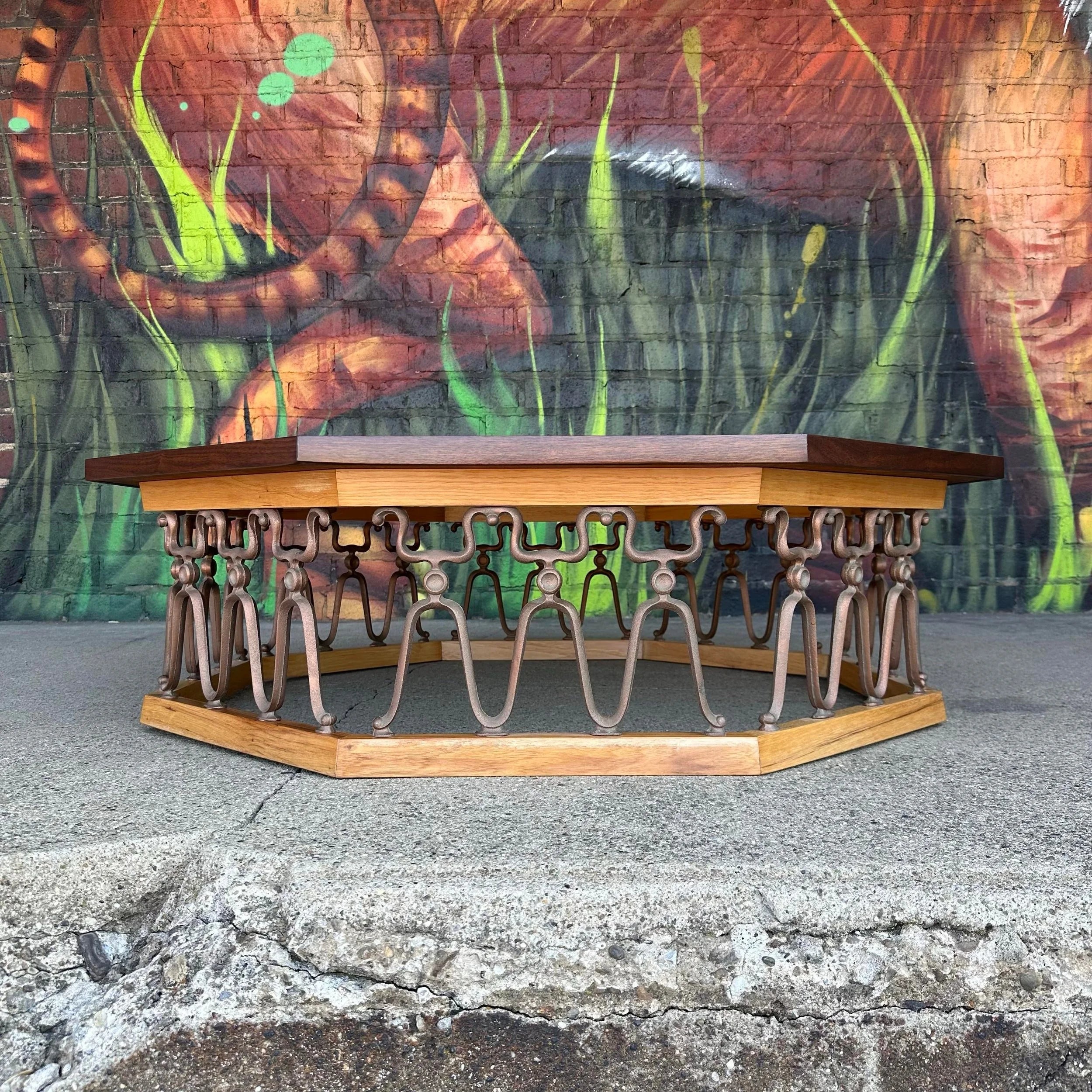 Oversize Octagonal John Van Koert for Drexel Coffee Table