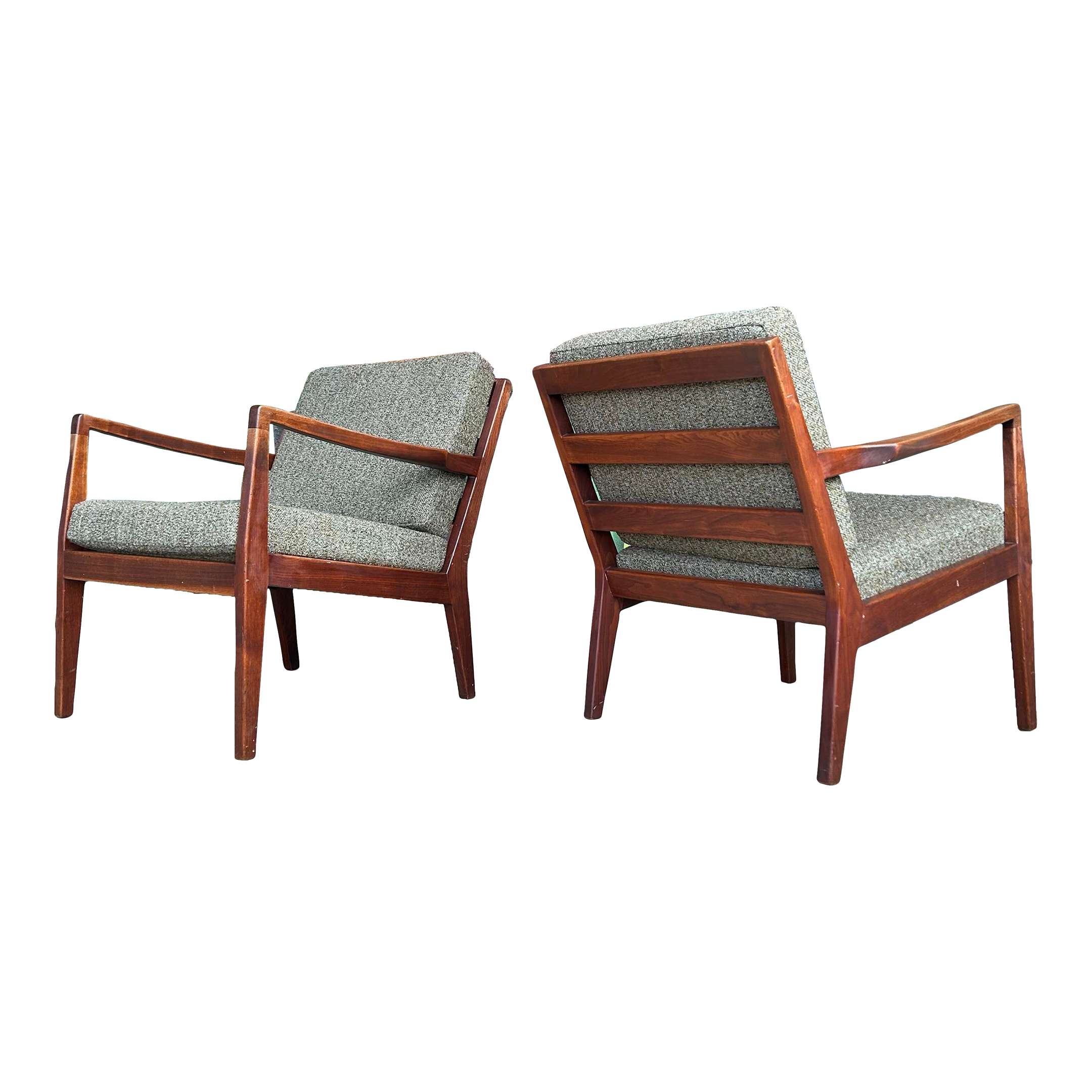 Pair of Arden Riddle Studio Furniture Arm Lounge Chairs