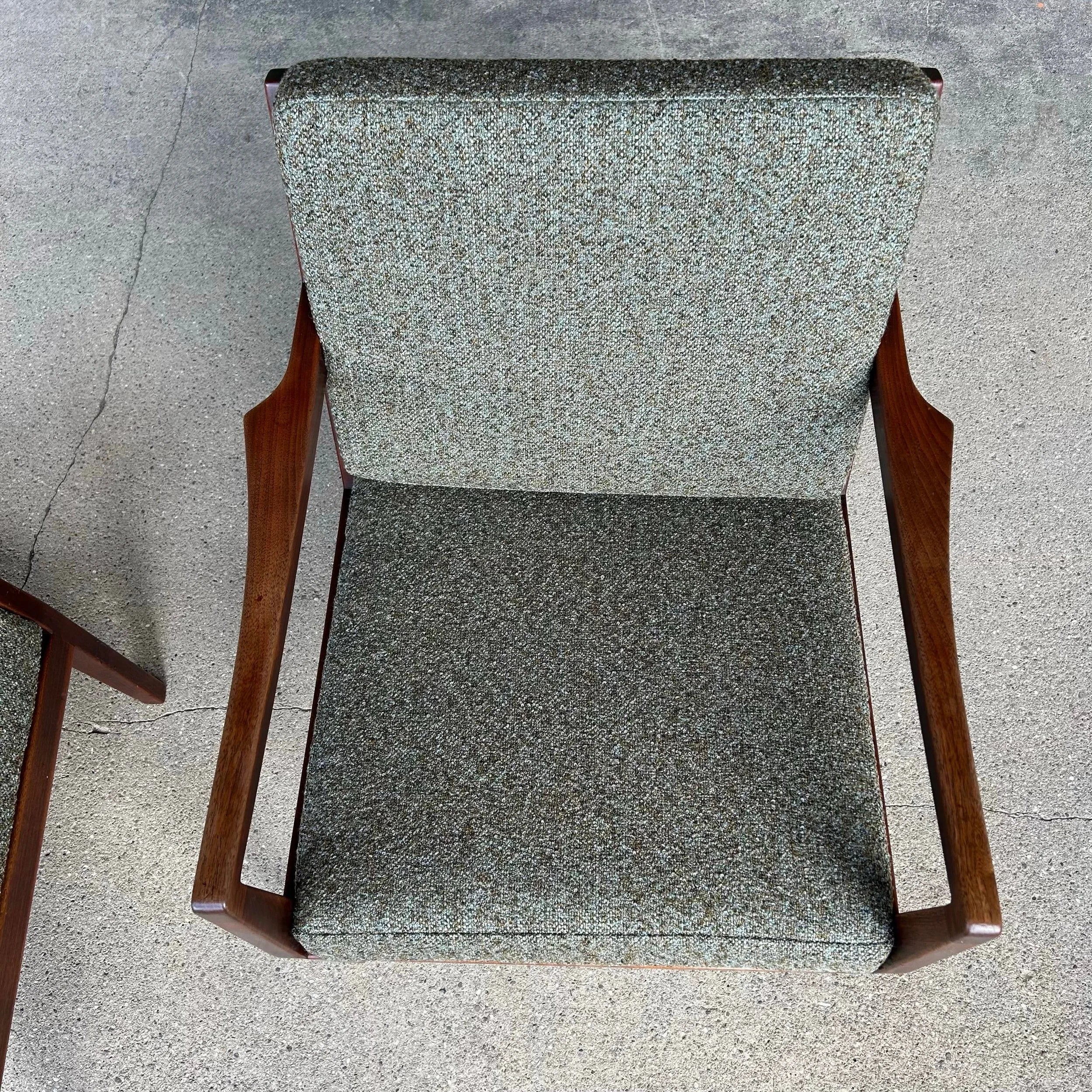 Pair of Arden Riddle Studio Furniture Arm Lounge Chairs