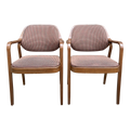 Pair of Bentwood Chairs by Don Pettit for Knoll