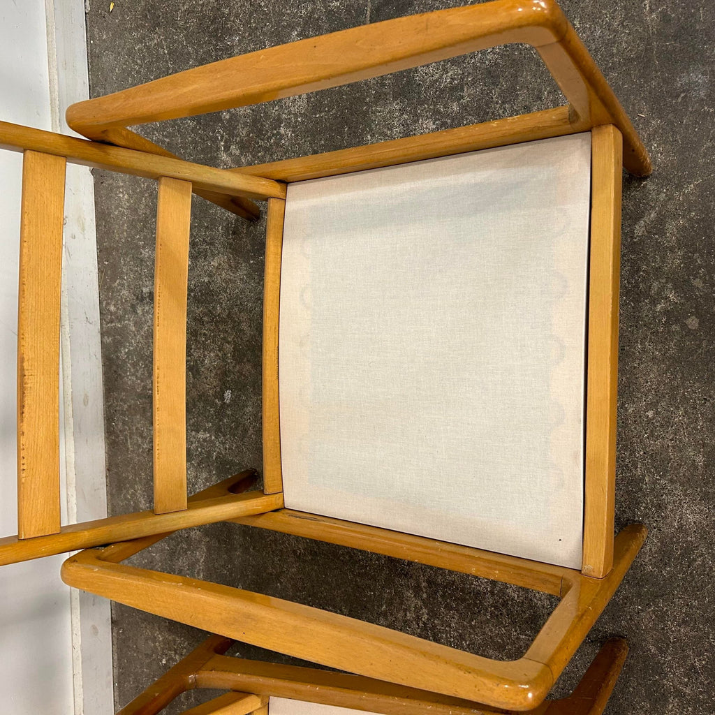 Pair of Danish Modern Lounge Chairs by Ole Wanscher for John Stuart
