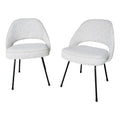 Pair of Early Eero Saarinen for Knoll Executive Side Chairs