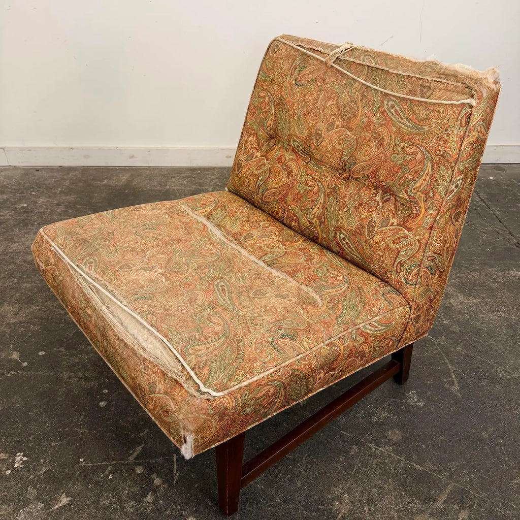 Pair of Edward Wormley for Dunbar-Style Slipper Chairs