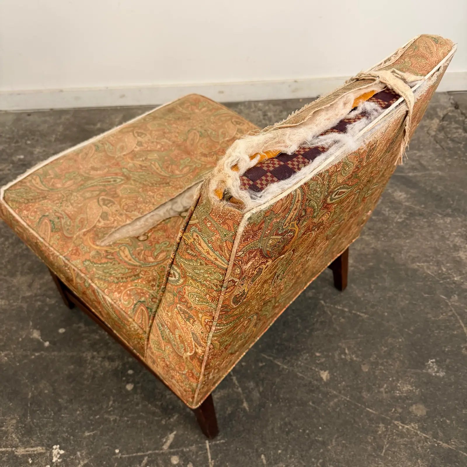 Pair of Edward Wormley for Dunbar-Style Slipper Chairs
