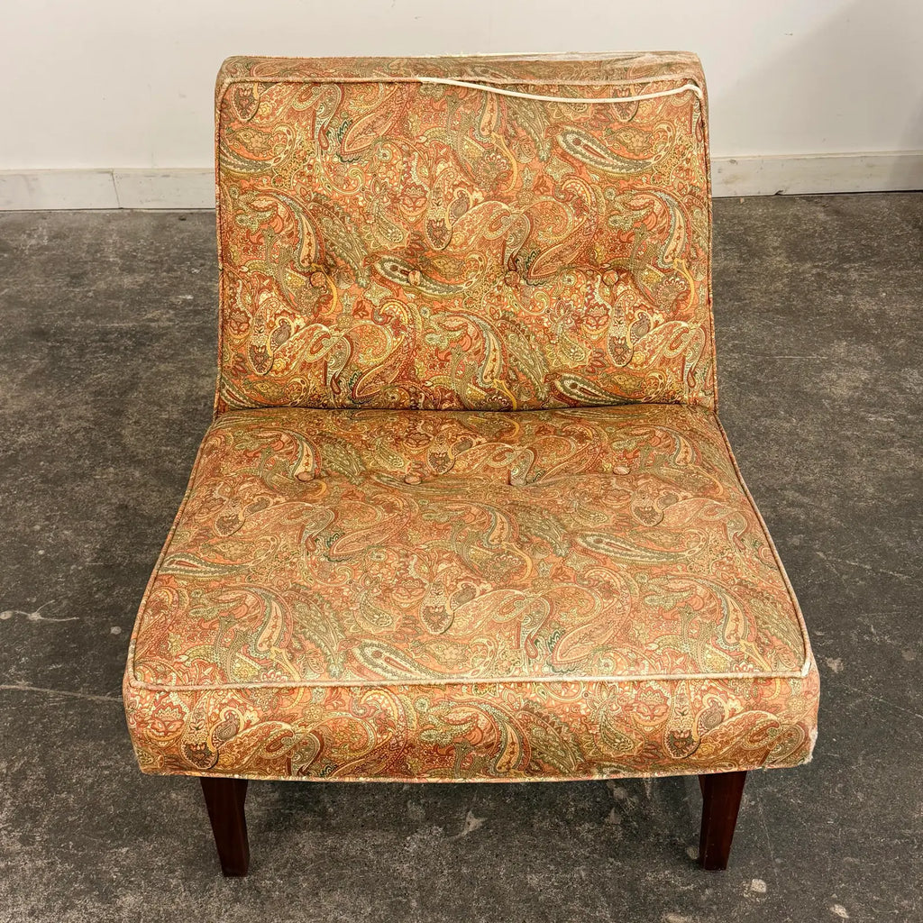 Pair of Edward Wormley for Dunbar-Style Slipper Chairs
