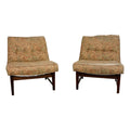 Pair of Edward Wormley for Dunbar-Style Slipper Chairs