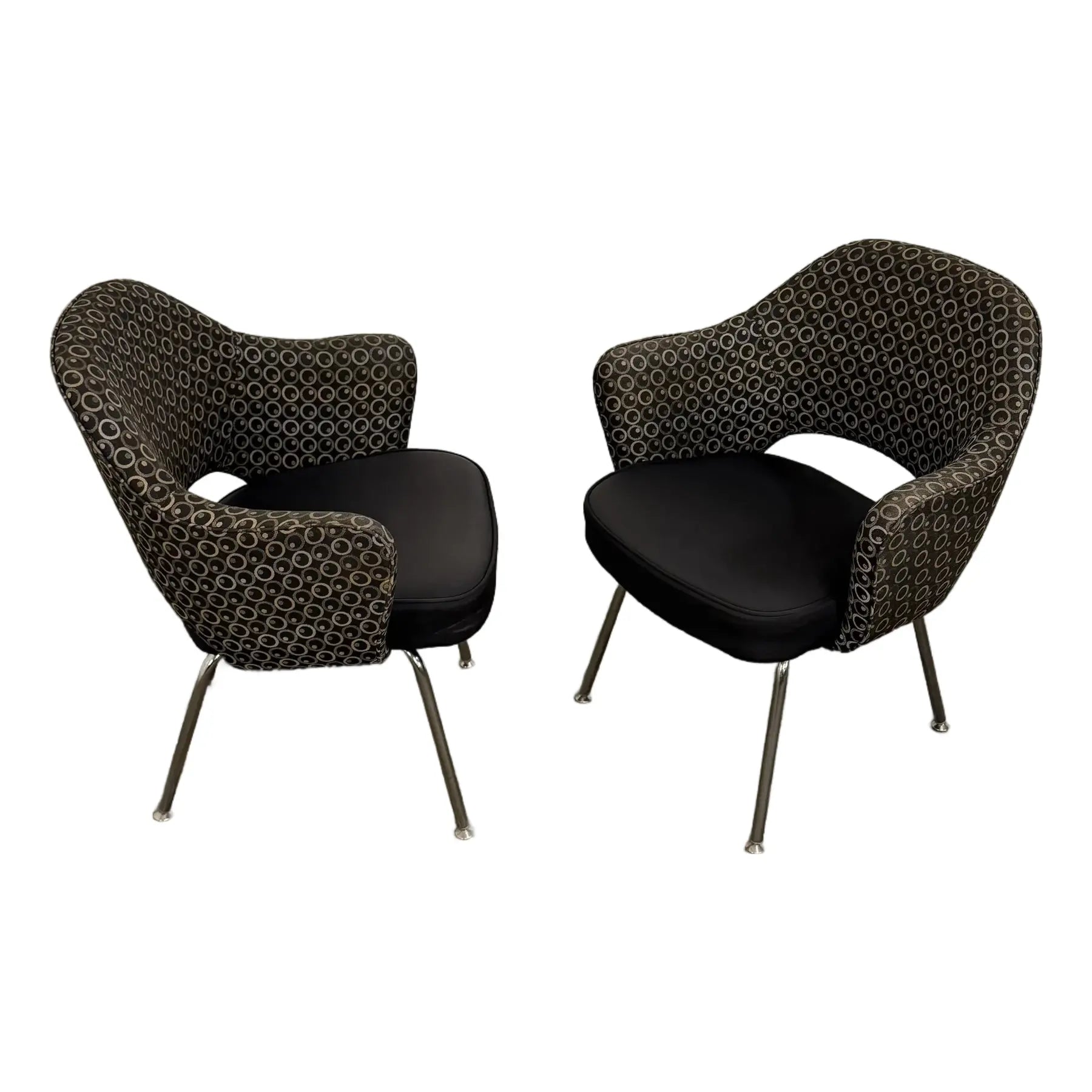 Pair of Eero Saarinen for Knoll Executive Armchairs
