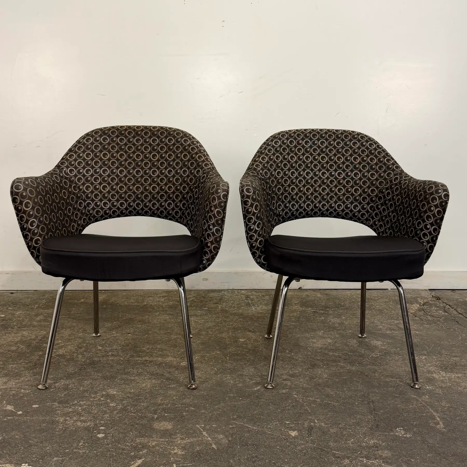 Pair of Eero Saarinen for Knoll Executive Armchairs