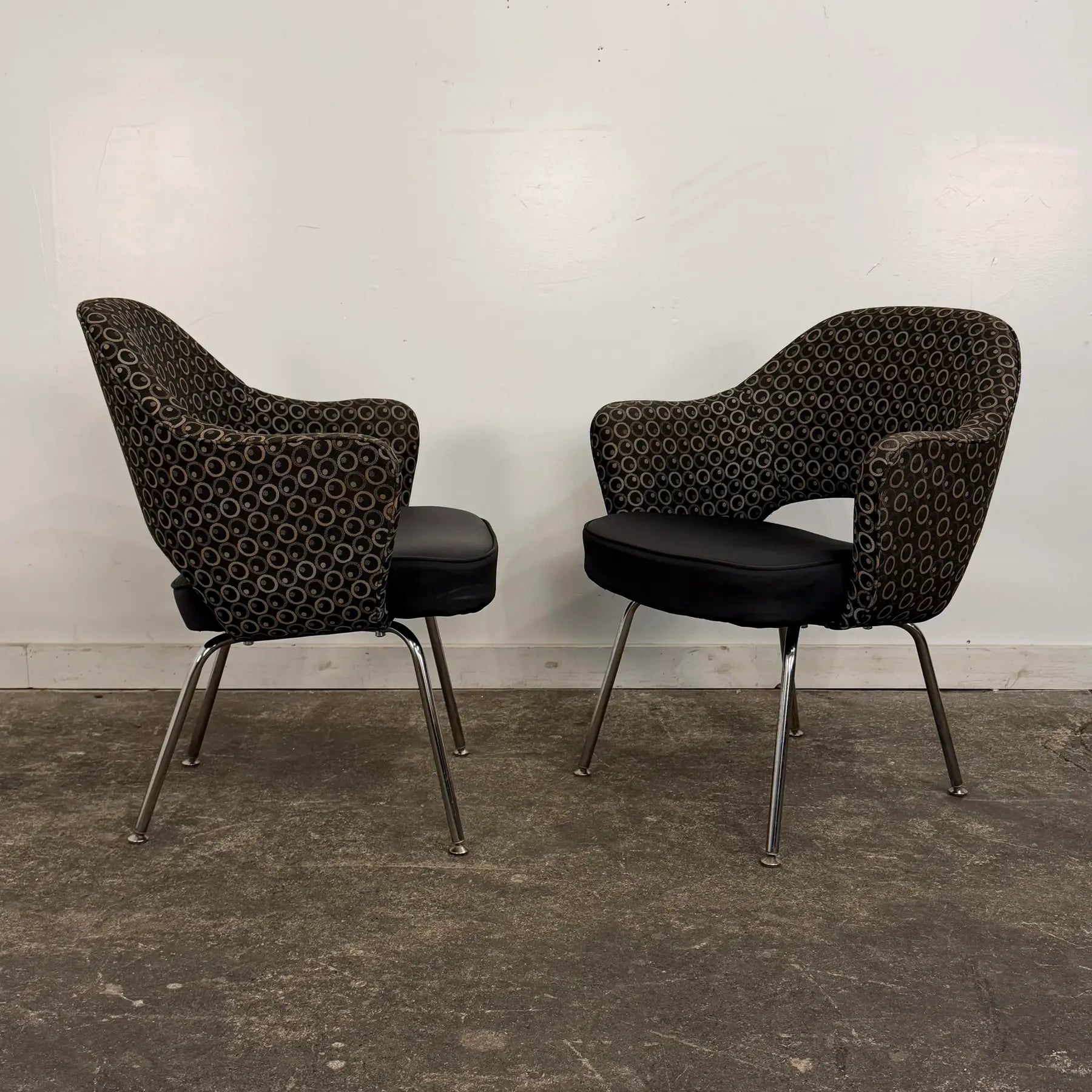 Pair of Eero Saarinen for Knoll Executive Armchairs