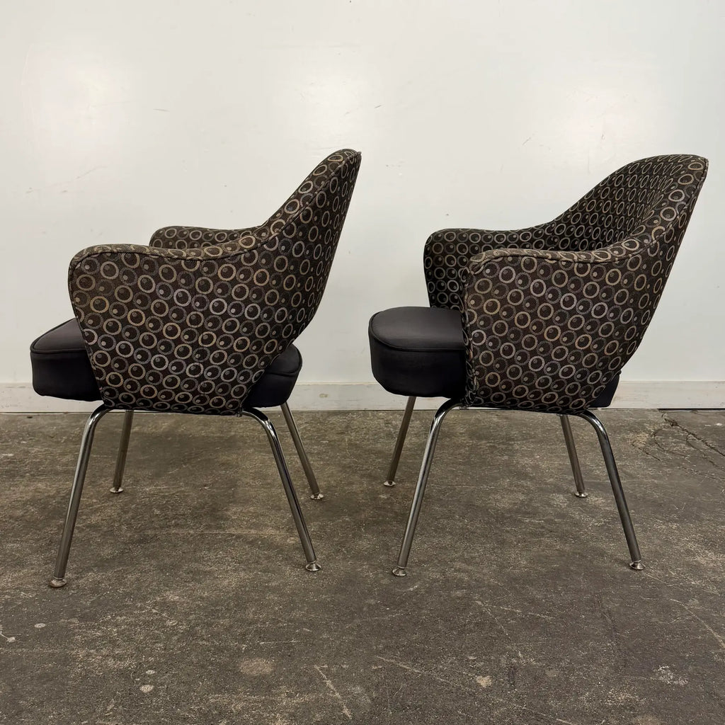 Pair of Eero Saarinen for Knoll Executive Armchairs