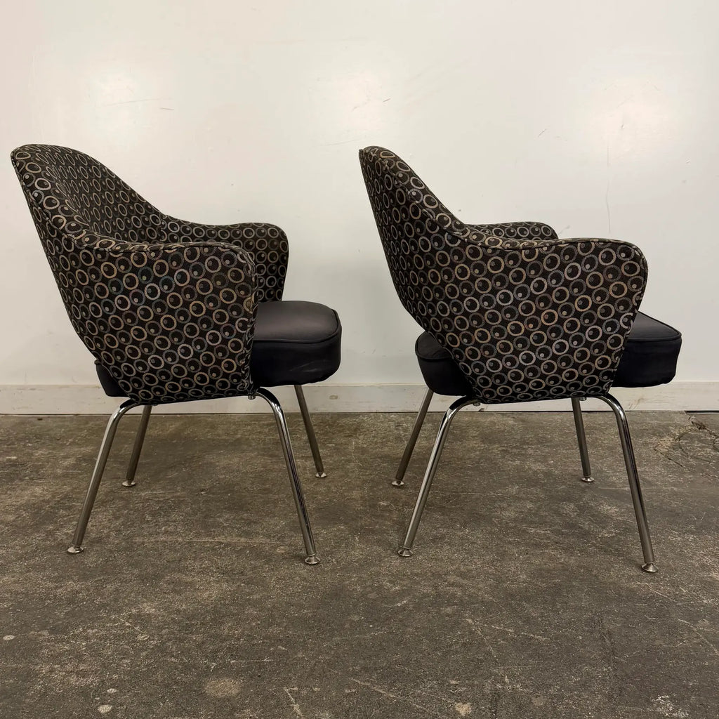 Pair of Eero Saarinen for Knoll Executive Armchairs