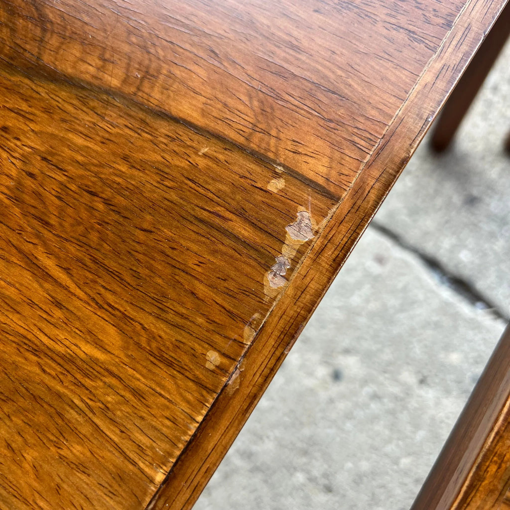 Pair of Haug Snekkeri A/S Rosewood Side Tables for Bruksbo
