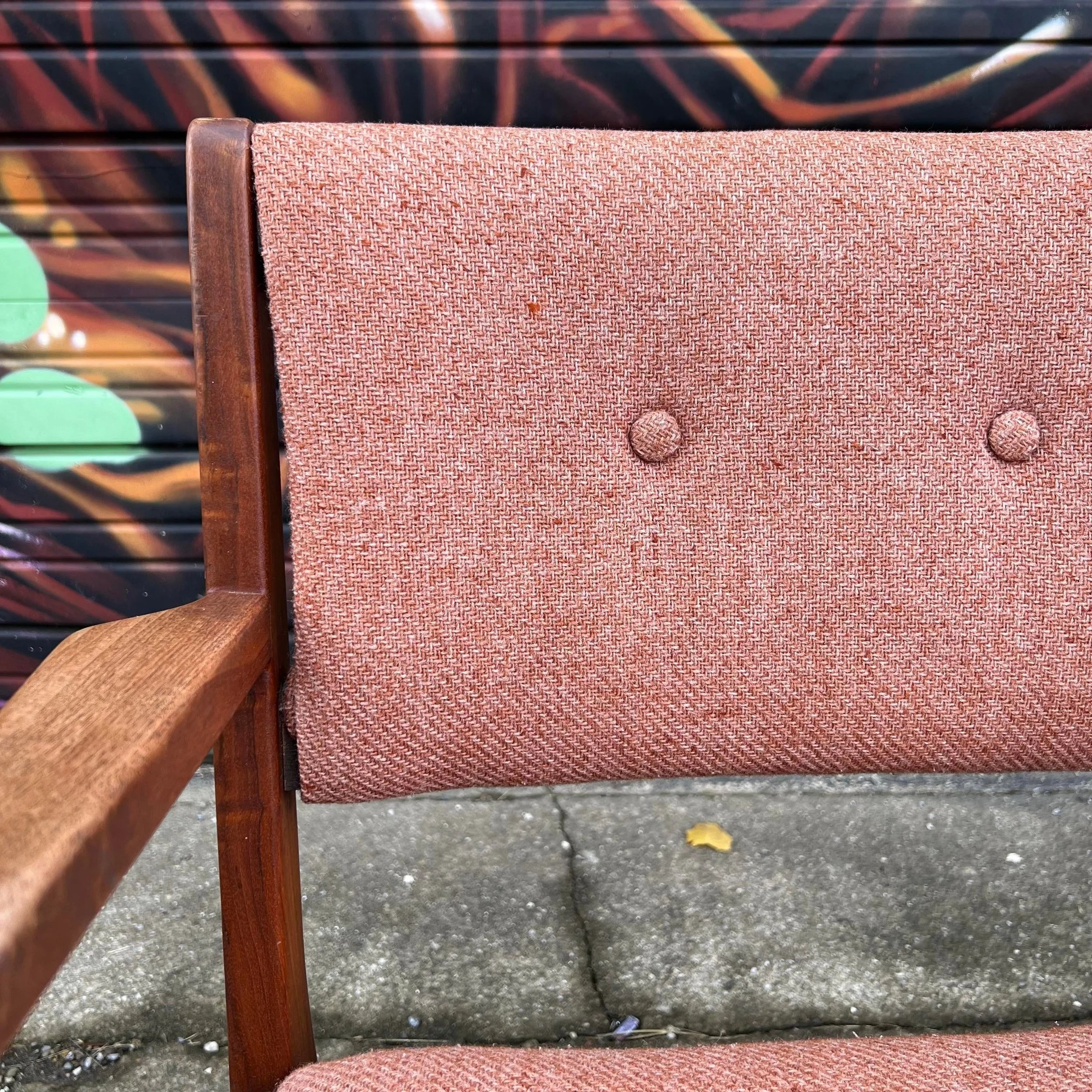 Pair of Jens Risom Arm Chairs