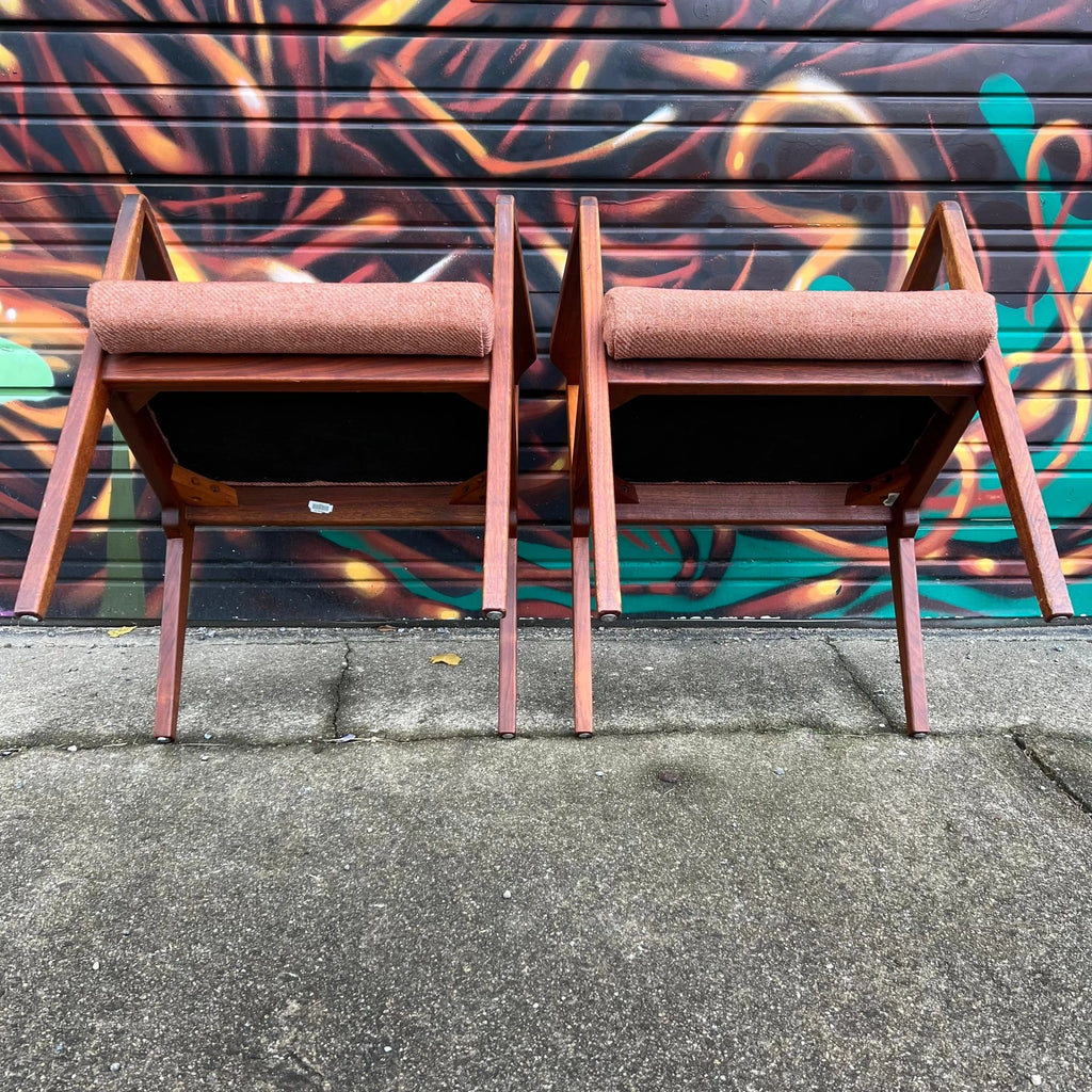 Pair of Jens Risom Arm Chairs