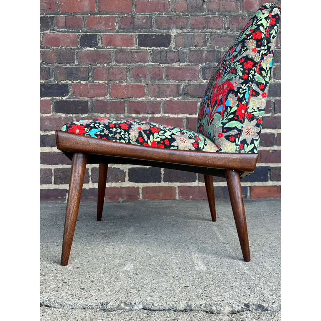 Pair of Kroehler Slipper Chairs Mind the Gap Fabric