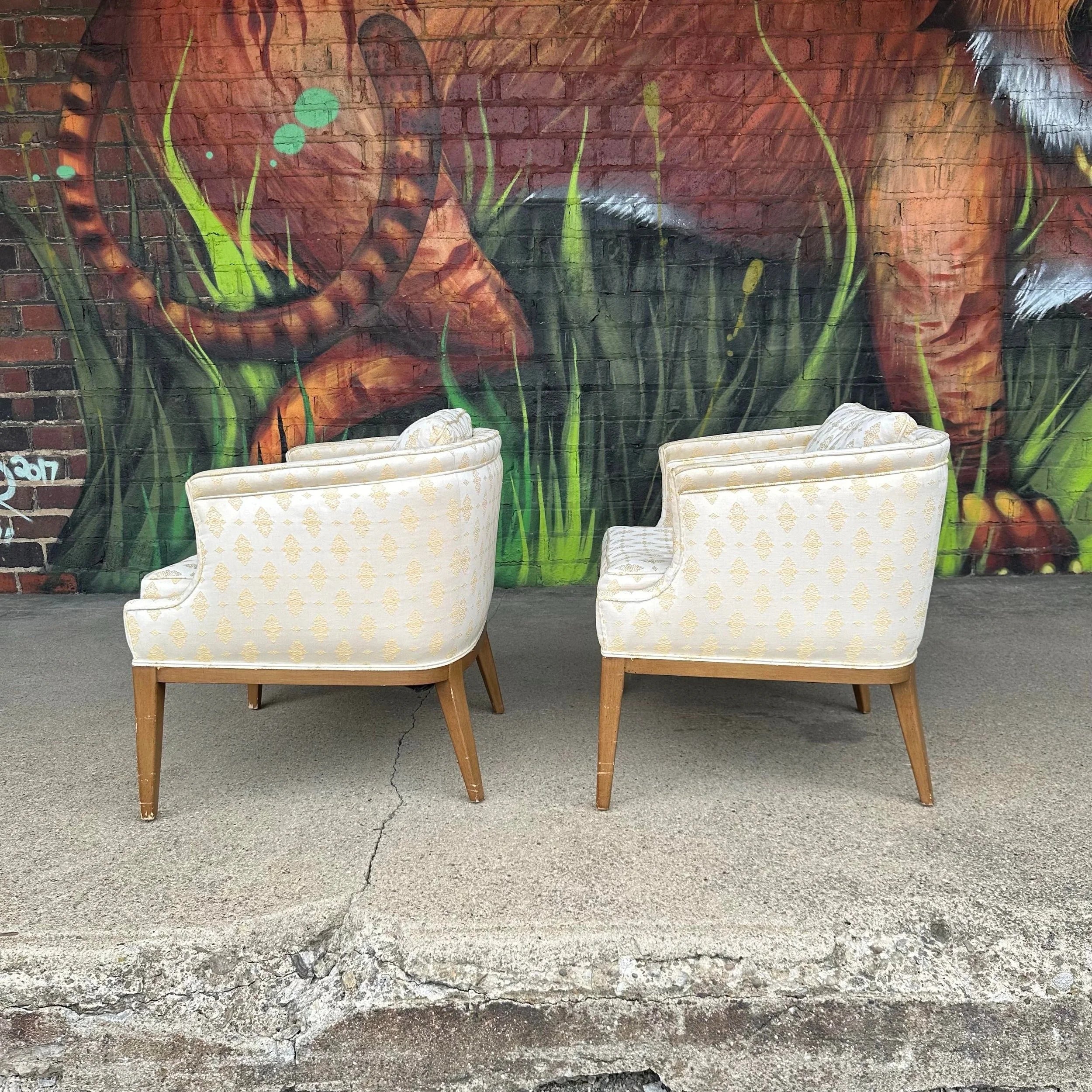 Pair of Mid 20th Century Side Chairs