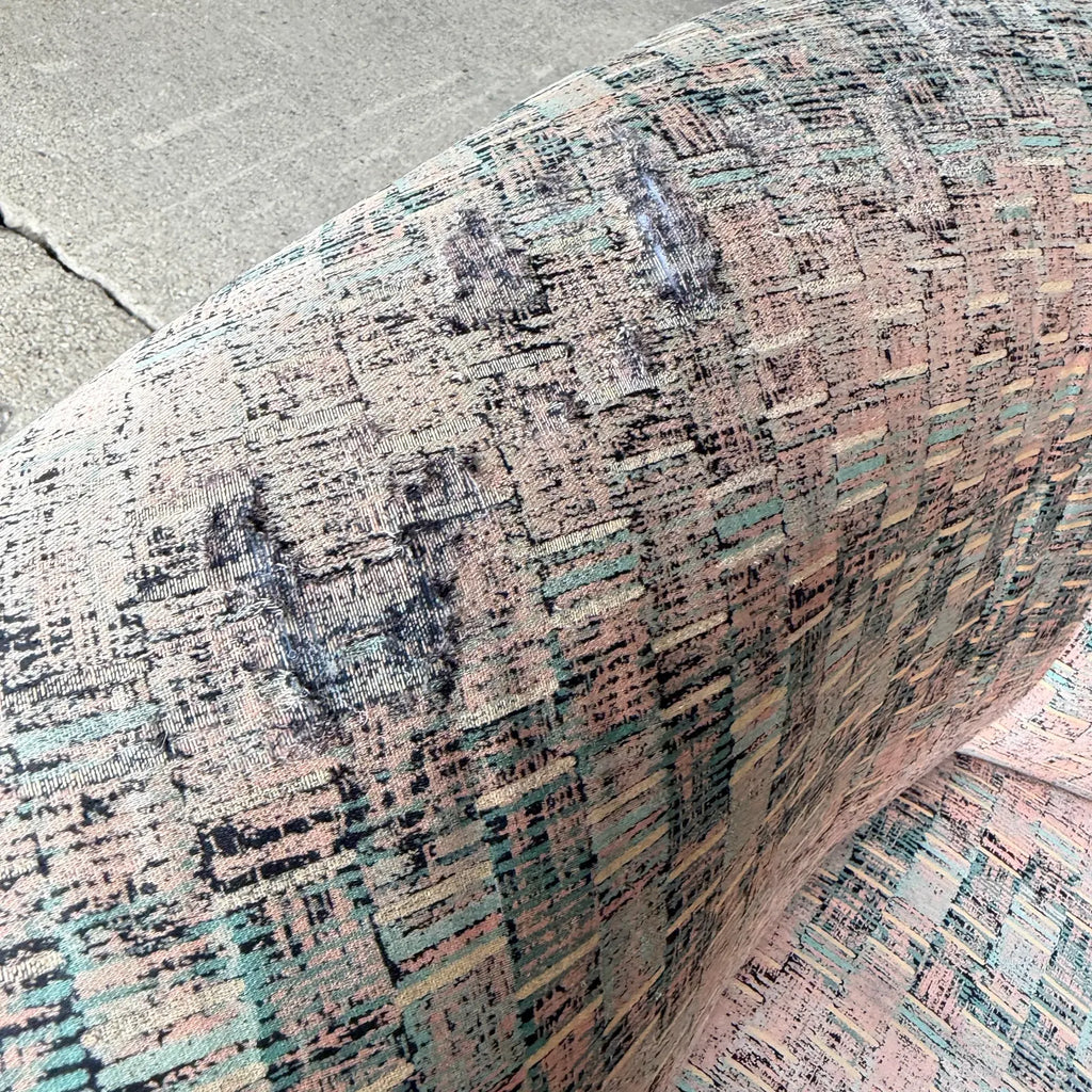 Pair of Milo Baughman for Thayer Coggin Split Back Chairs Postmodern
