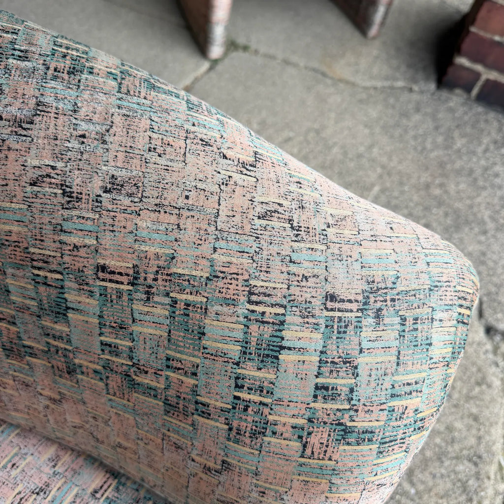 Pair of Milo Baughman for Thayer Coggin Split Back Chairs Postmodern