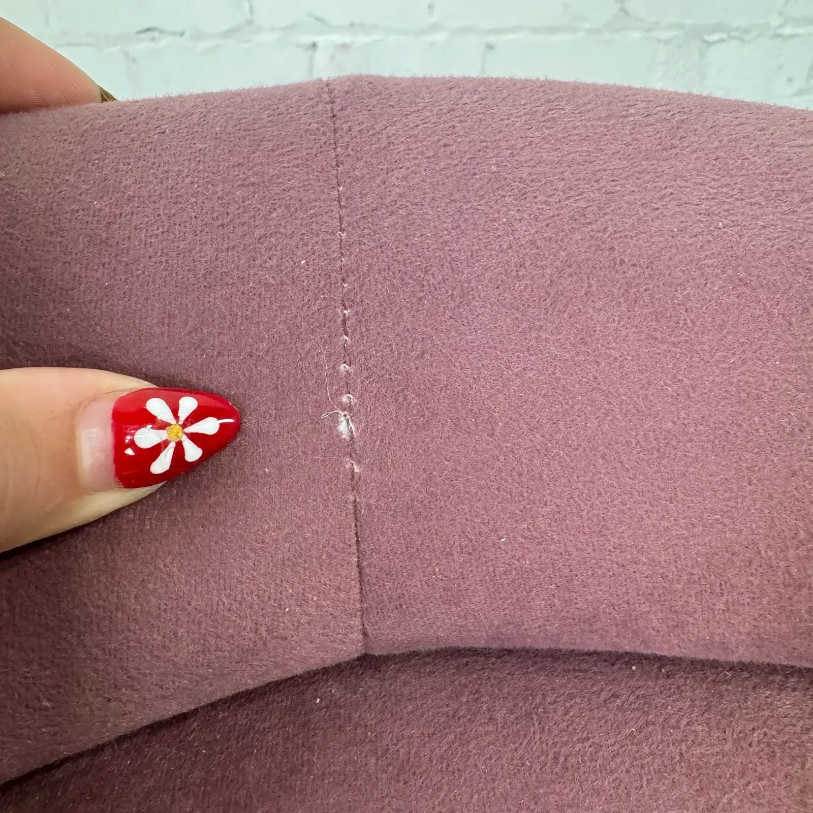 Pair of Pink Kagan Style Lounge 3 Leg Chairs by Carson’s