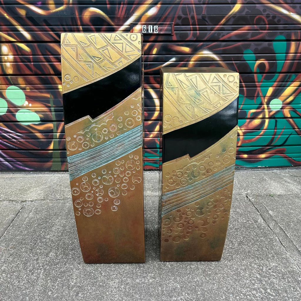 Pair of Post-Modern Pedestals