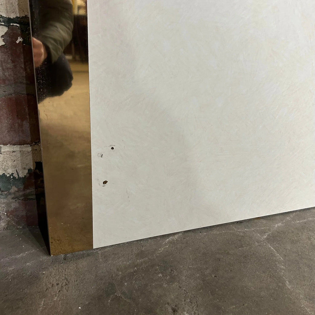 Pair of Twin Size Rose Gold Trim Headboards