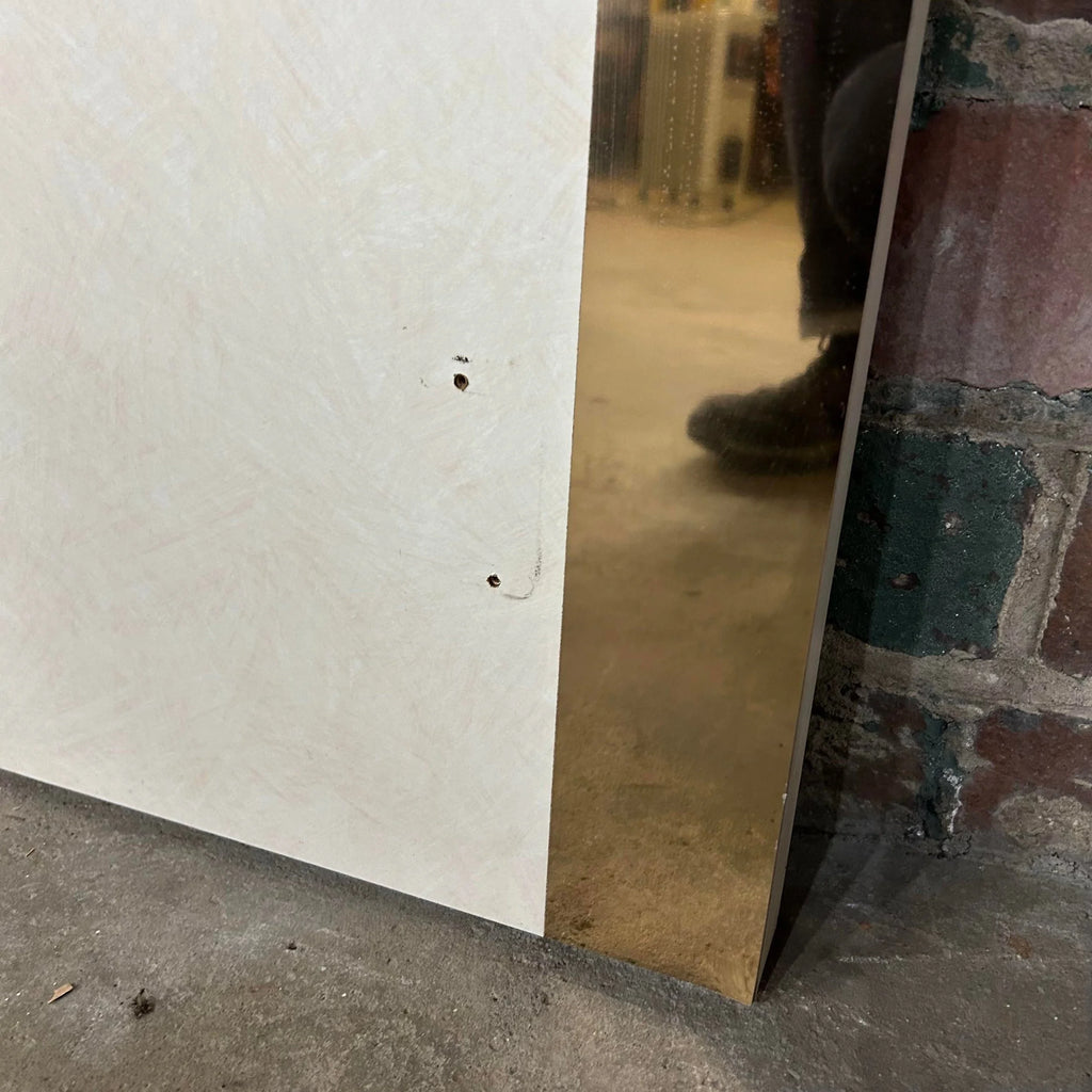 Pair of Twin Size Rose Gold Trim Headboards