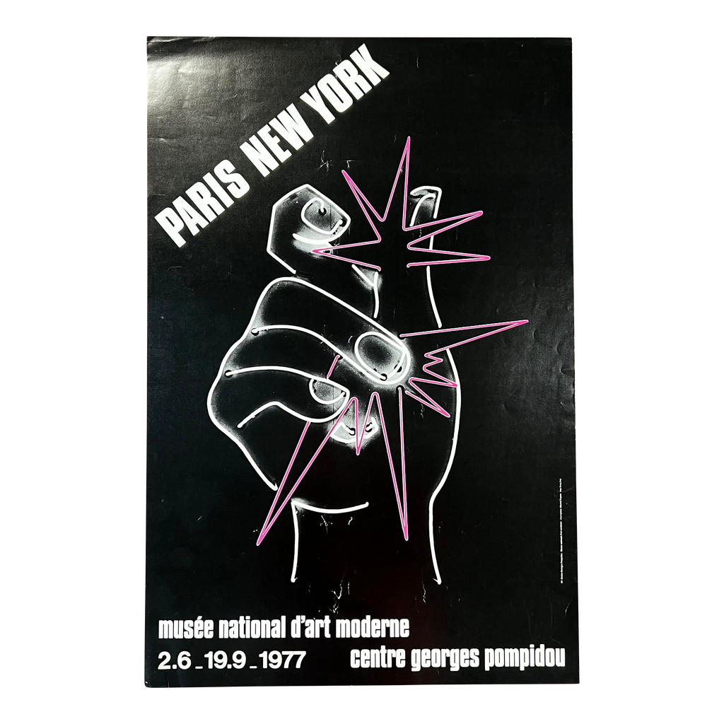 Paris New York 1977 Lithograph by Roman Cieslewicz and Martial Raysee
