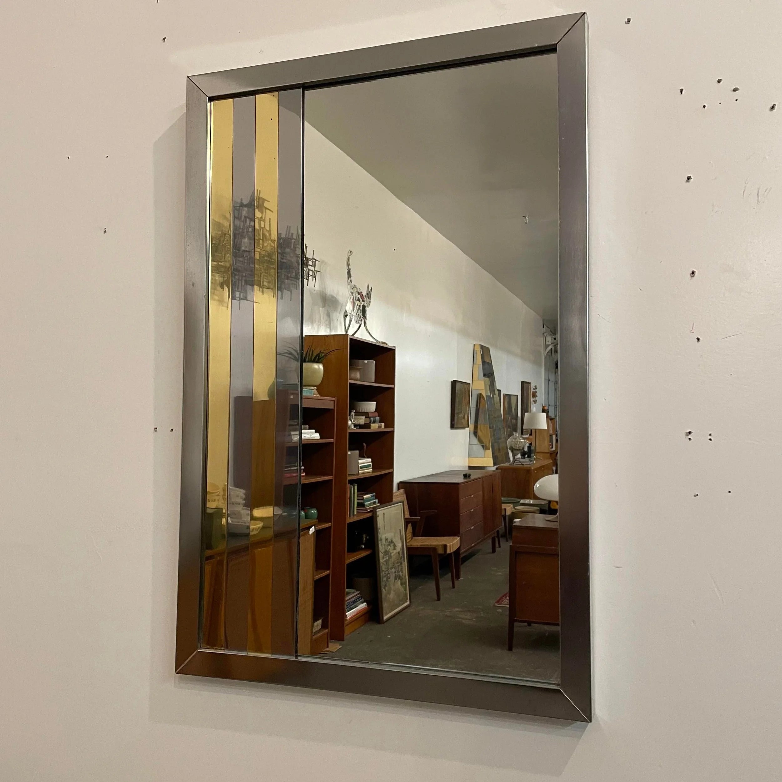 Paul Evans Style Mirror