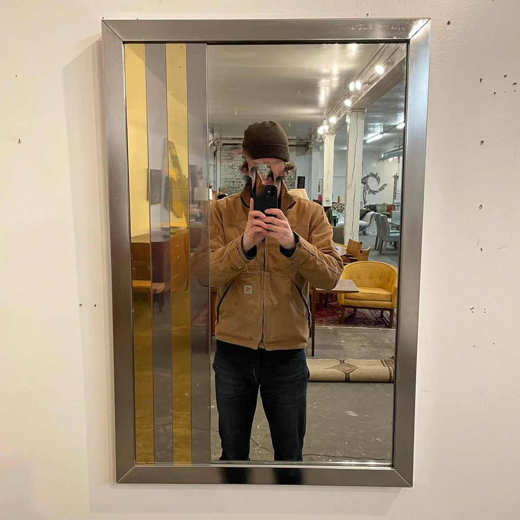 Paul Evans Style Mirror
