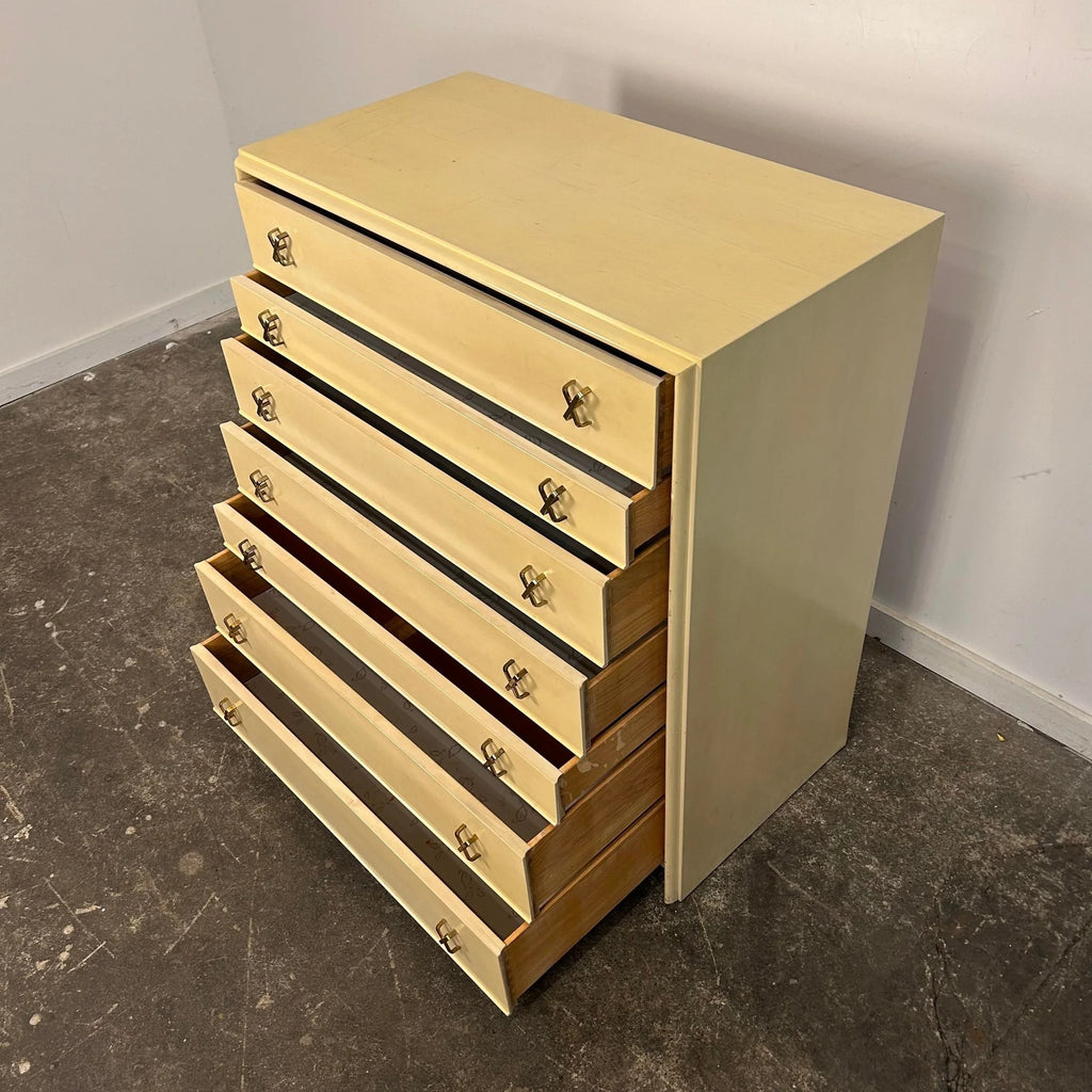 Paul Frankl 'X' Pull Tall Dresser Johnson Brothers Furniture