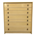Paul Frankl 'X' Pull Tall Dresser Johnson Brothers Furniture