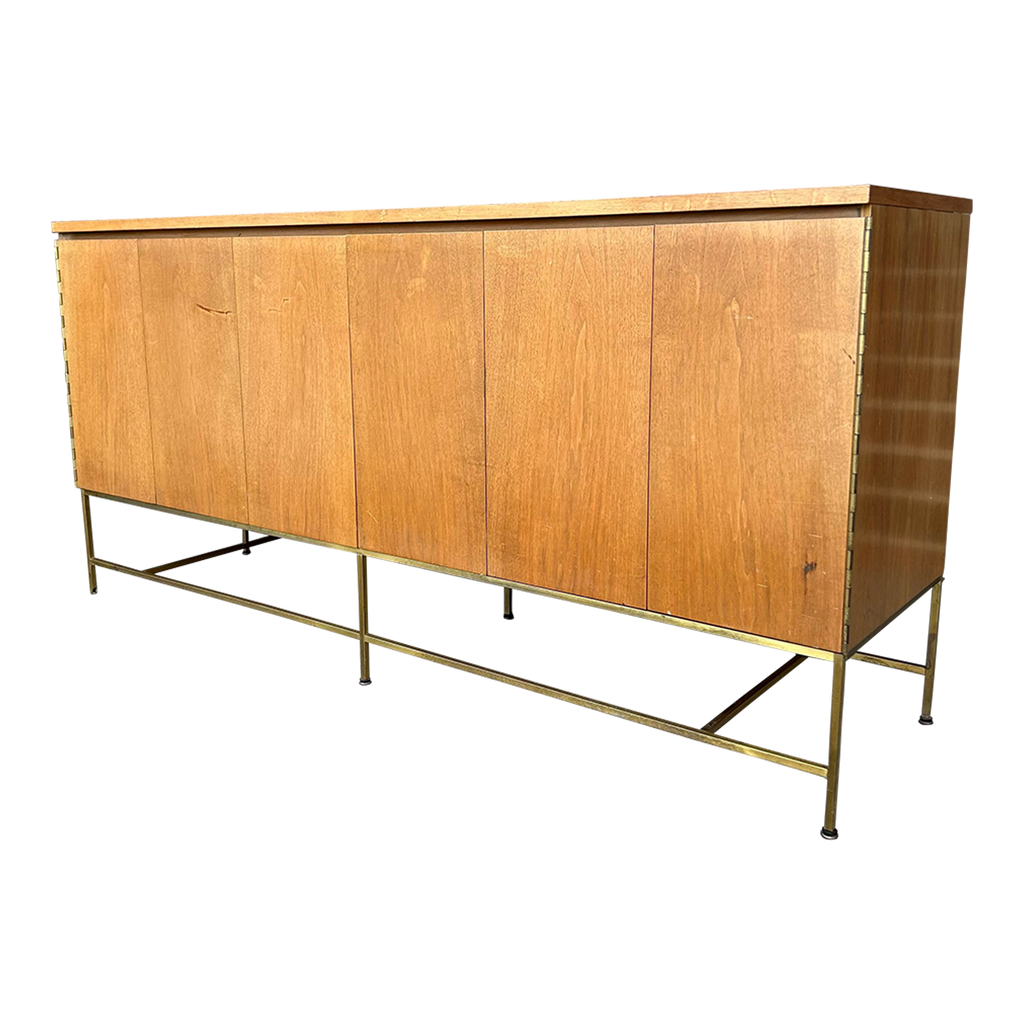 Paul McCobb for Calvin Credenza With Brass Base