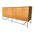 Paul McCobb for Calvin Credenza With Brass Base