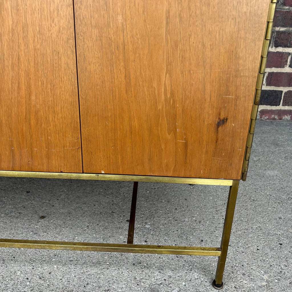 Paul McCobb for Calvin Credenza With Brass Base