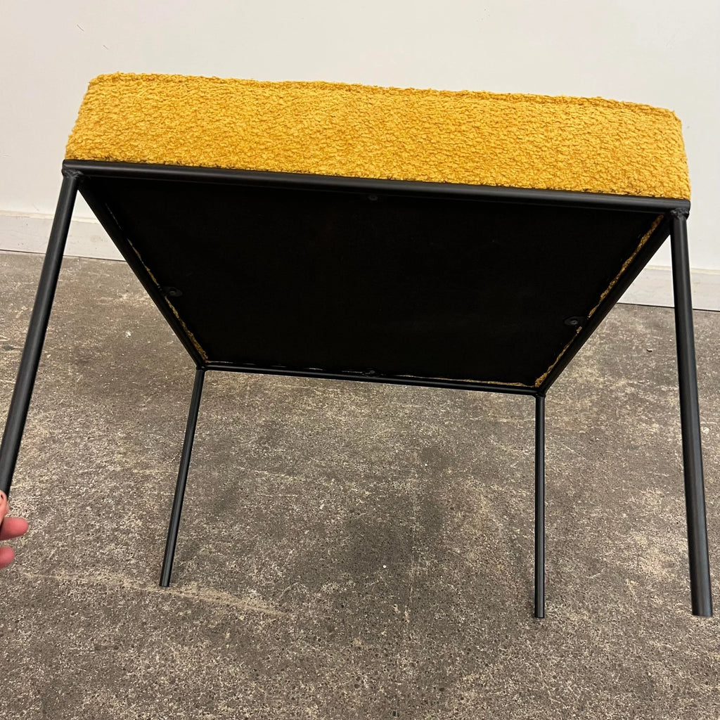 Paul McCobb Style Yellow Ottoman