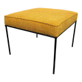 Paul McCobb Style Yellow Ottoman