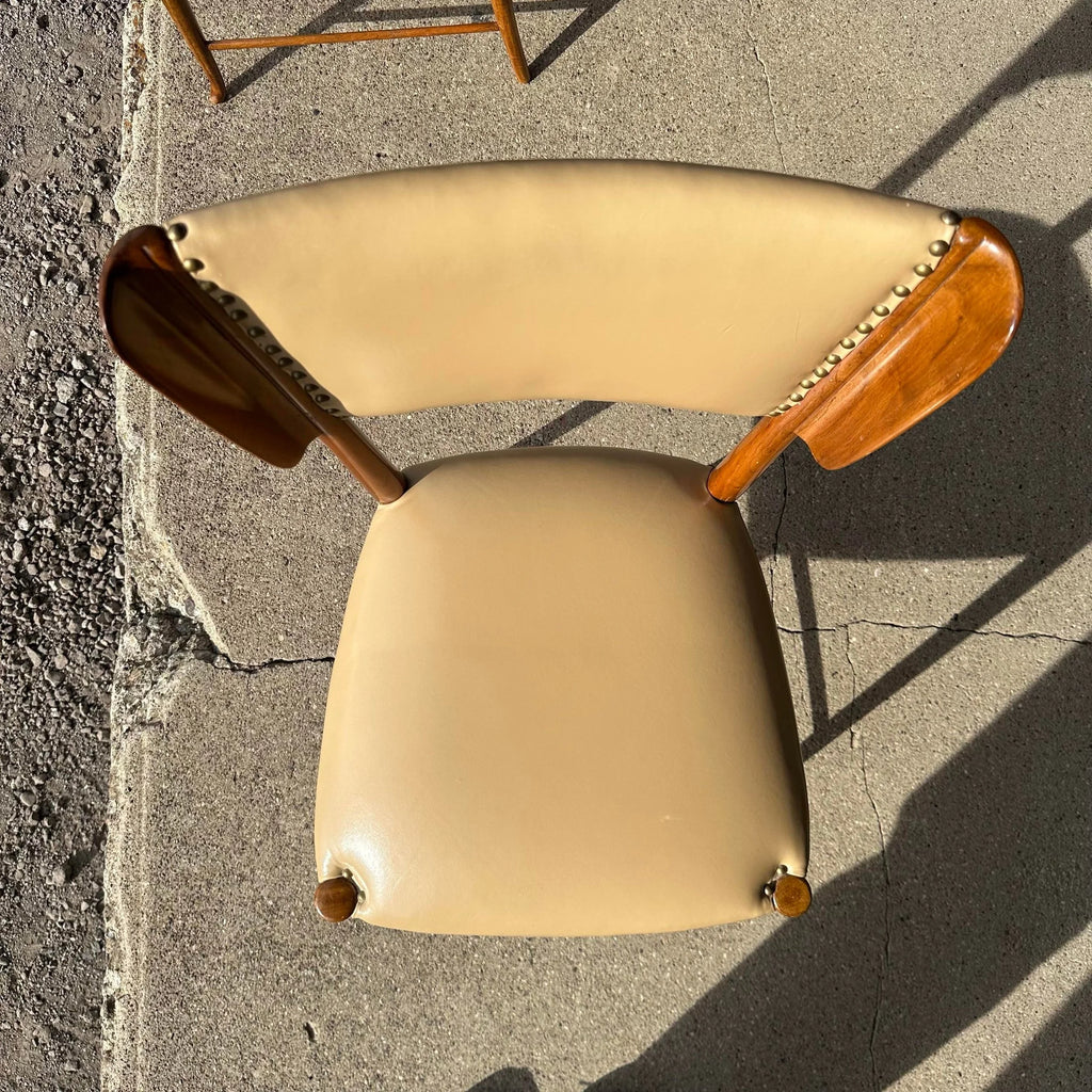 Paulo Buffa Dining Chairs Italian Mid Century Modern