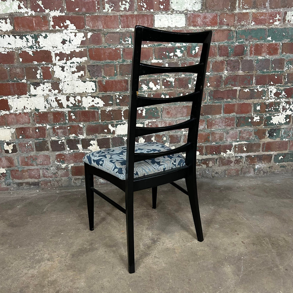 Pearsall Style Round Glass Kitchen Dining Table With 4 Chairs
