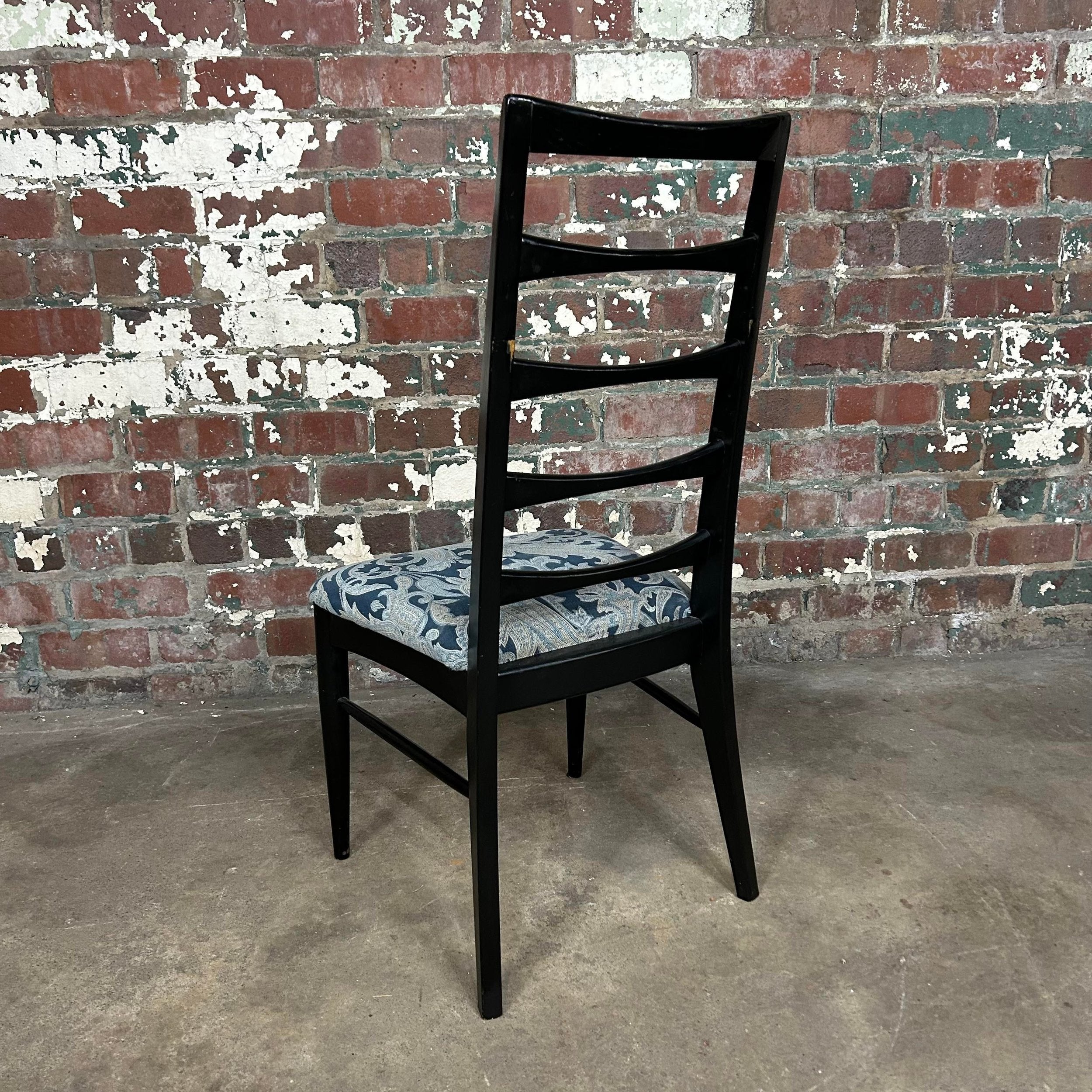Pearsall Style Round Glass Kitchen Dining Table With 4 Chairs