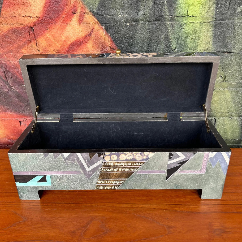 Post Modern Keepsake Box Possibly by Maitland Smith