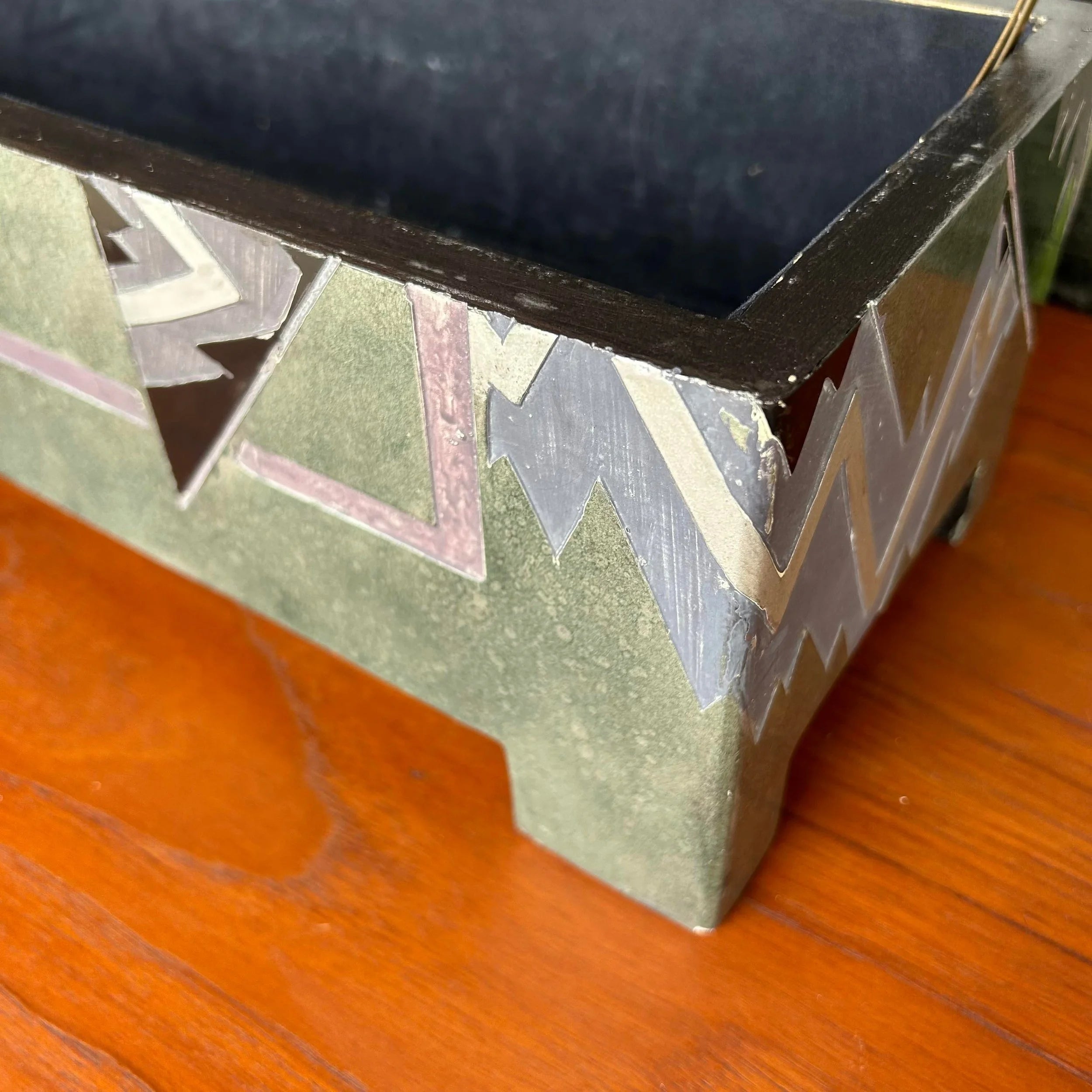 Post Modern Keepsake Box Possibly by Maitland Smith