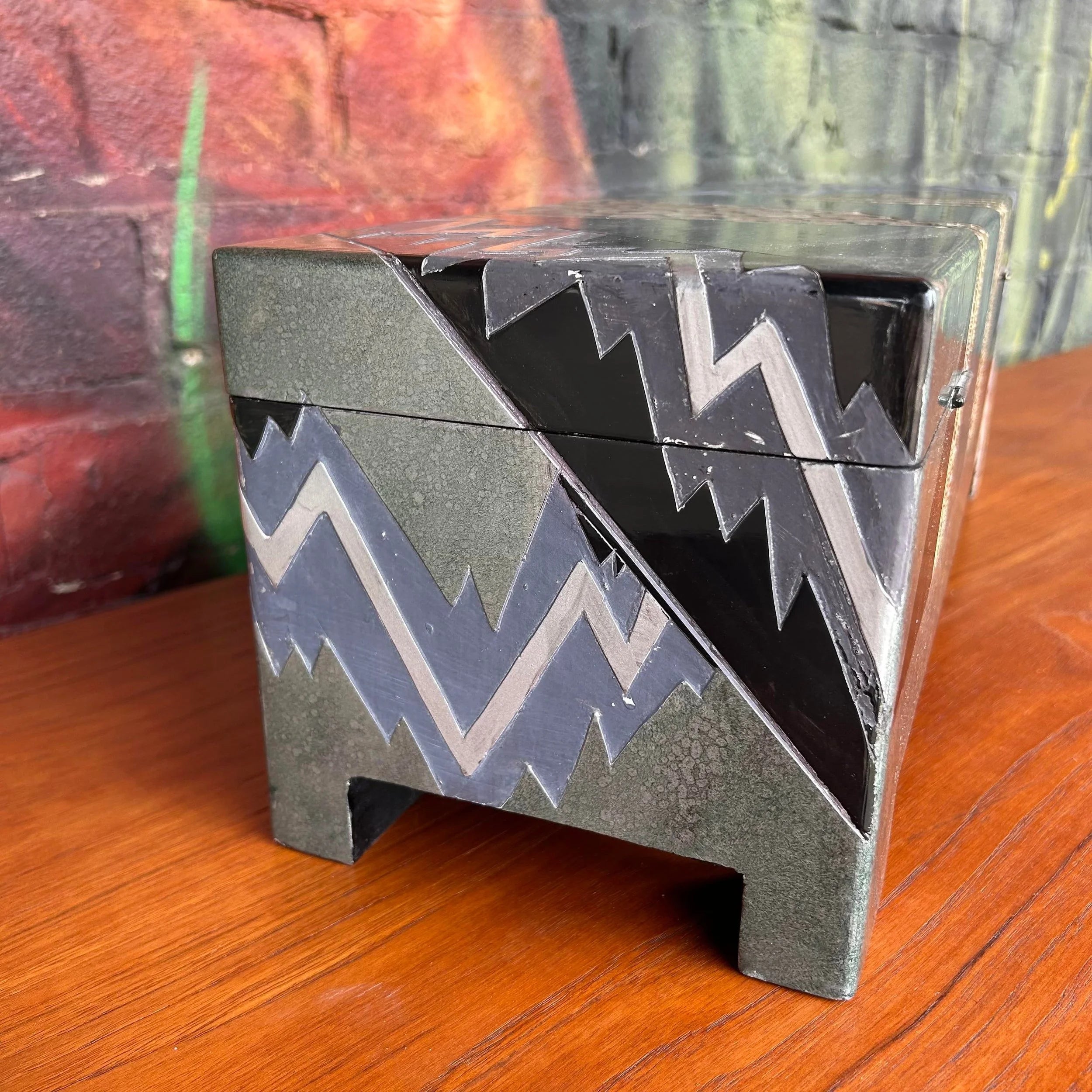 Post Modern Keepsake Box Possibly by Maitland Smith