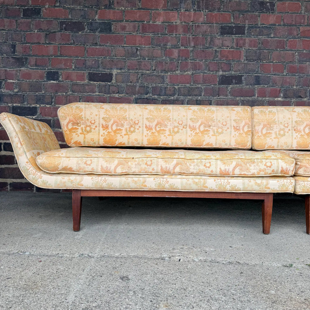 Rare Early Edward Wormley for Dunbar Two-Piece Gondola Sectional Sofa