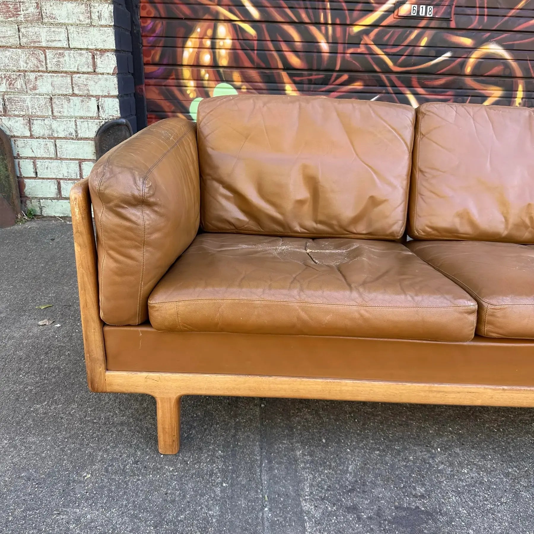 Rare “Roma” Sofa by Åke Nilsson for Dux, Sweden, C. 1960s