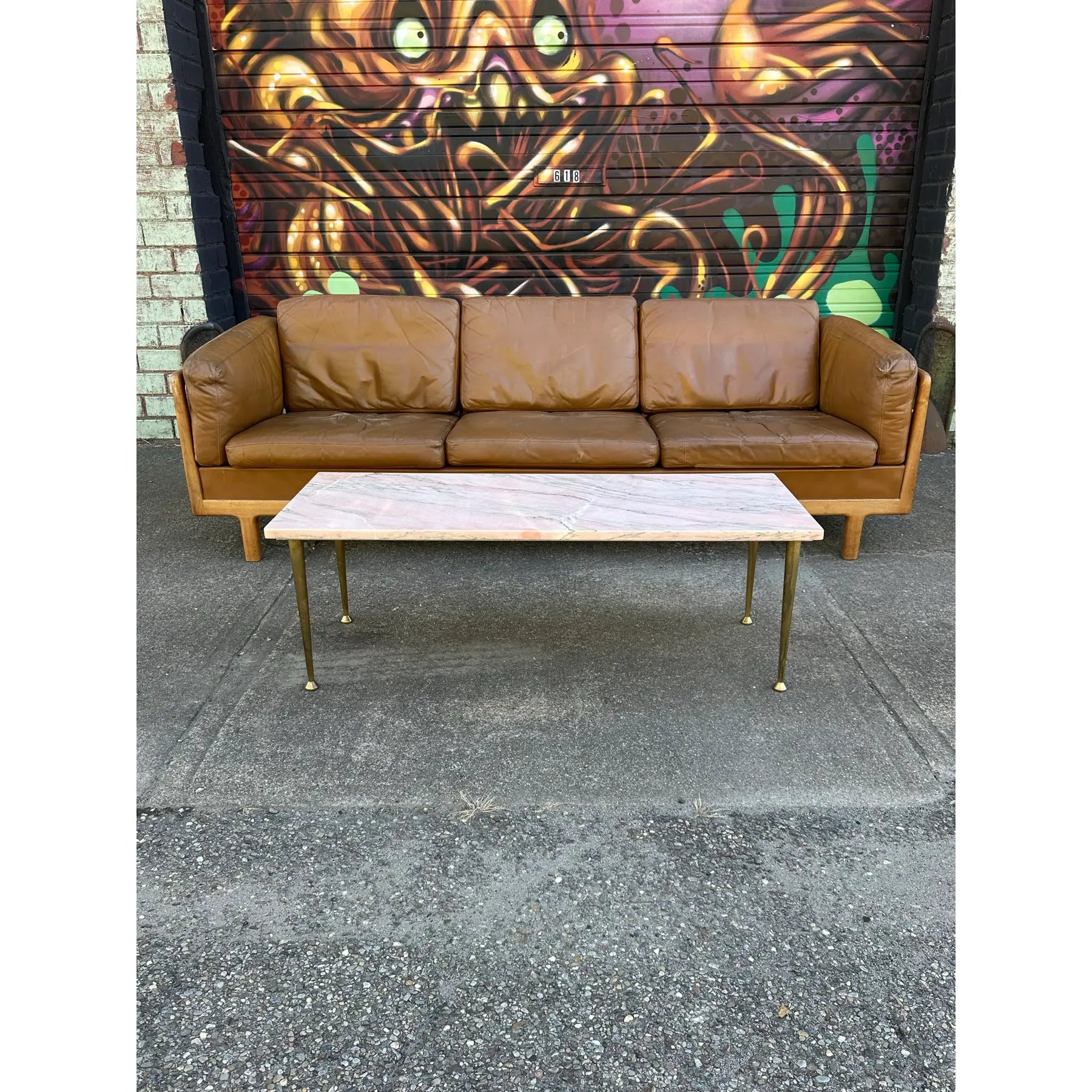Rare “Roma” Sofa by Åke Nilsson for Dux, Sweden, C. 1960s