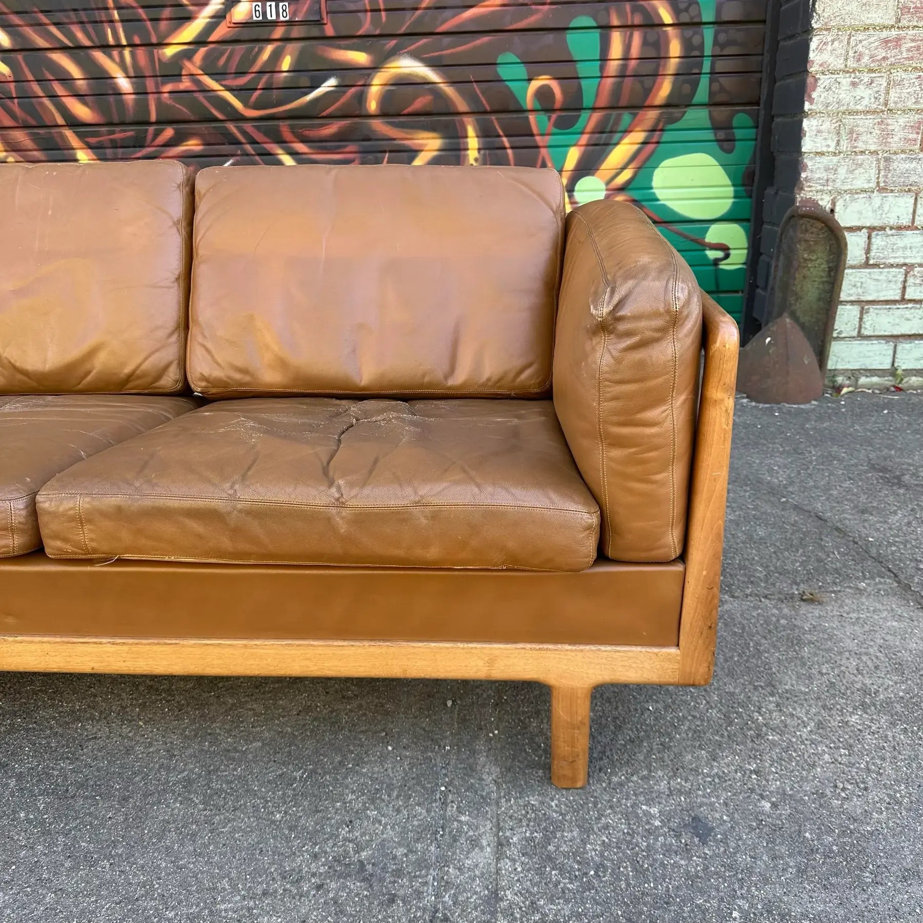 Rare “Roma” Sofa by Åke Nilsson for Dux, Sweden, C. 1960s
