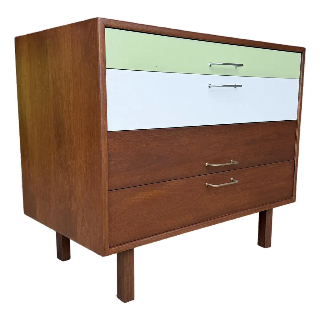 Refinished Jens Risom Chest of Drawers Mid Century Modern