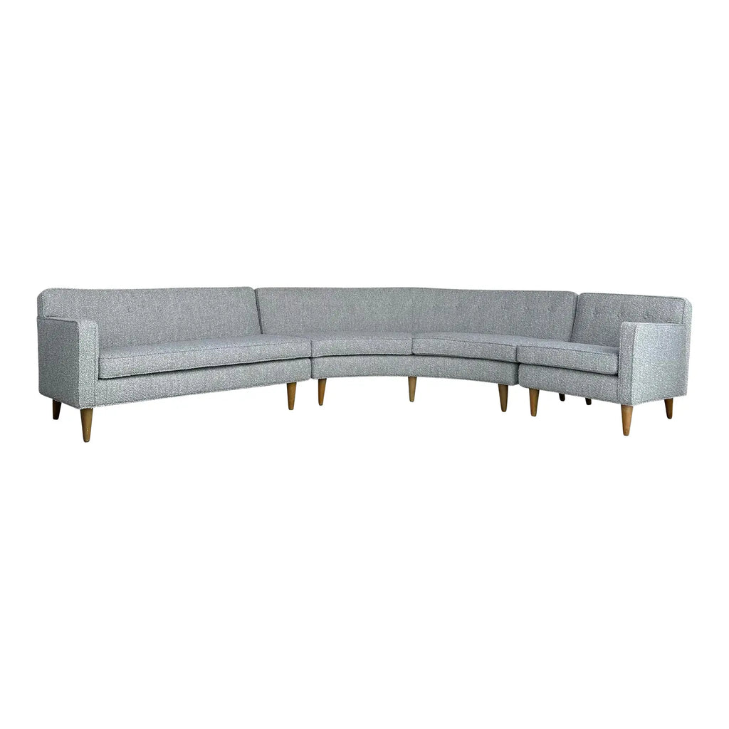 Reupholstered 3-Piece Dunbar Sectional