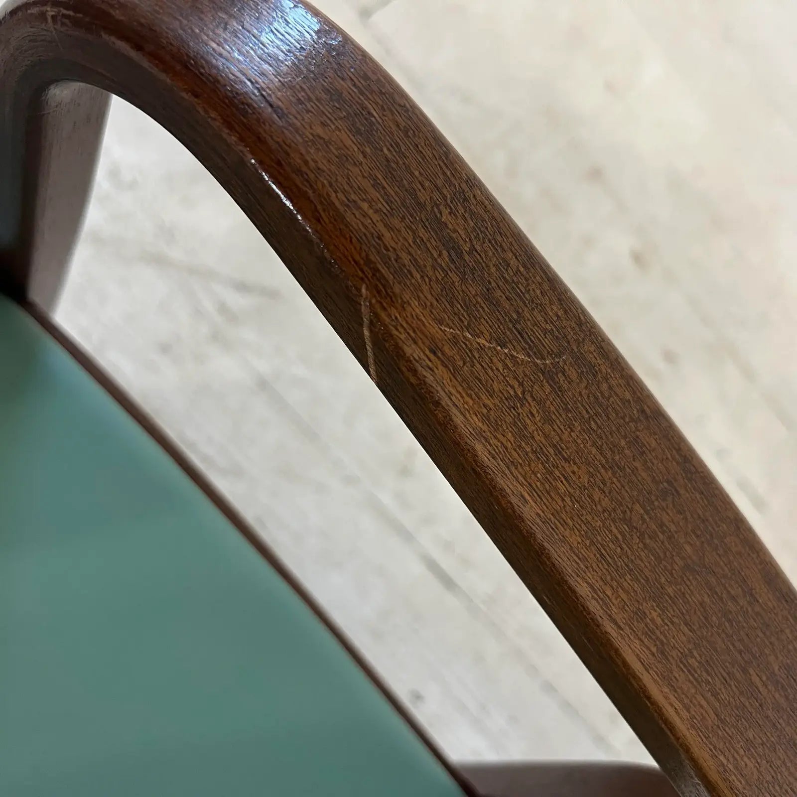 Reupholstered Don Pettit Bentwood Chair for Knoll